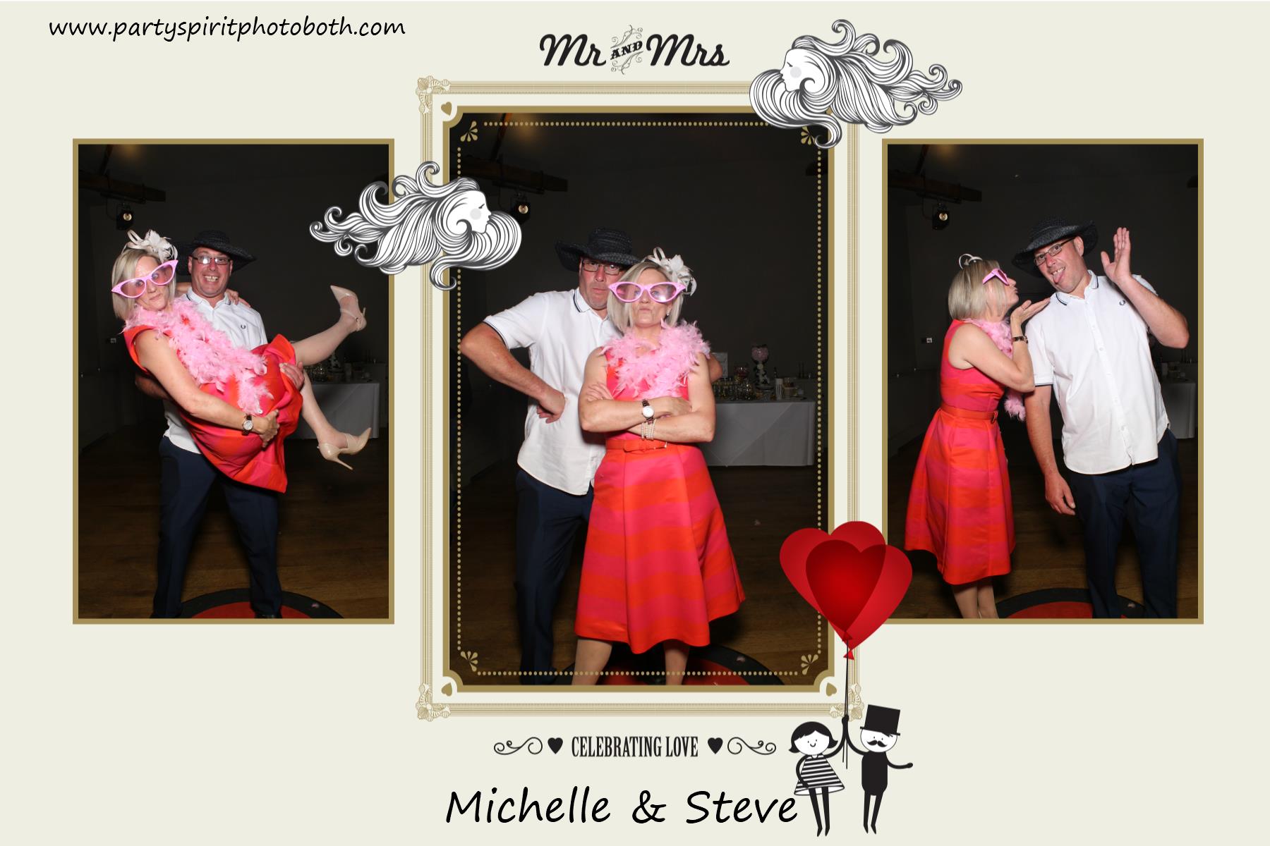 Michelle & Steve Wedding | View more photos from the event at gallery.partyspiritphotobooth.com/u/PartySpiritPhotoBooth/Michelle-Steve-Wedding